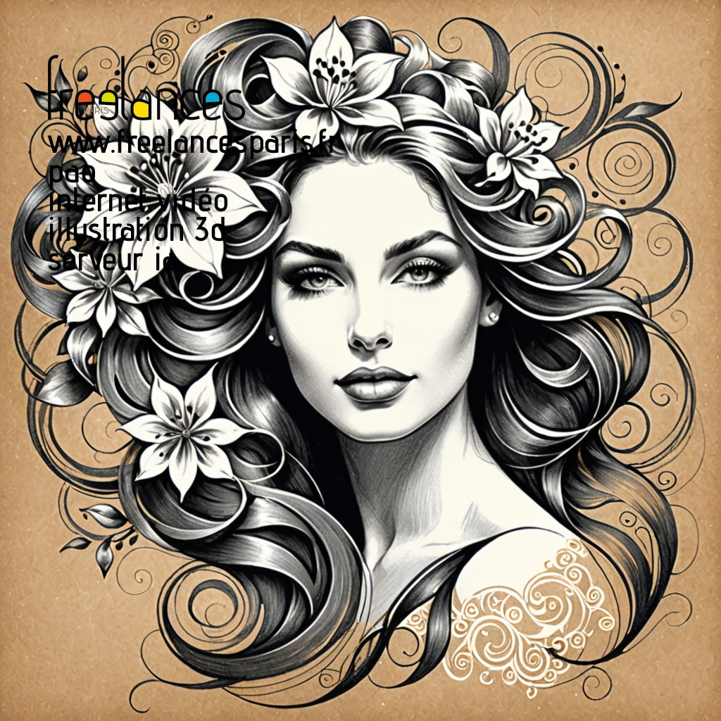 Pao mise en page internet vidéo illustration 3d serveur IA générative AI freelance paris studio de création magazines PX51N050